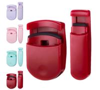 Blevora Eyelash Curler, Blevora Nutrient Lash Curler, Beloras Lash Curlers, Gentle Lash Tool for Lifted Lashes, Professional Travel Makeup Tools for All Eye Shapes (Red)