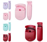 Blevora Eyelash Curler, Blevora Nutrient Lash Curler, Beloras Lash Curlers, Gentle Lash Tool for Lifted Lashes, Professional Travel Makeup Tools for All Eye Shapes (Pink+Red)