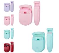 Blevora Eyelash Curler, Blevora Nutrient Lash Curler, Beloras Lash Curlers, Gentle Lash Tool for Lifted Lashes, Professional Travel Makeup Tools for All Eye Shapes (Pink+Green)