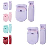 Blevora Eyelash Curler, Blevora Nutrient Lash Curler, Beloras Lash Curlers, Gentle Lash Tool for Lifted Lashes, Professional Travel Makeup Tools for All Eye Shapes (Purple*2)