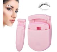 Blevora Eyelash Curler, Blevora Nutrient Lash Curler, Gentle Lash Tool for Lifted Lashes, Pinch-Free Design, Professional Travel Makeup Tools for All Eye Shapes (Pink)