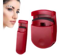 Blevora Eyelash Curler, Blevora Nutrient Lash Curler, Gentle Lash Tool for Lifted Lashes, Pinch-Free Design, Professional Travel Makeup Tools for All Eye Shapes (Red)