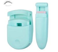 Blevora Eyelash Curler, Blevora Nutrient Lash Curlers, for Lifted Lashes, Professional Travel Makeup Tools for All Eye Shapes(Green)