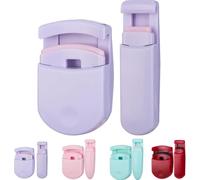 Blevora, Piegaciglia arricciaciglia, arricciaciglia nutriente, strumento delicato per ciglia sollevate, strumento professionale da viaggio per trucco per tutte le forme degli occhi (viola)