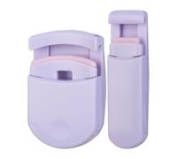 Blevora - Piegaciglia portatile grandangolare per tutte le forme degli occhi, strumento di sollevamento delle ciglia delicato di lunga durata, con morbidi cuscinetti in silicone, essenziale per il