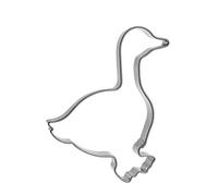 BLEX Halusky Oca a Forma di Biscotti, in Acciaio Inox, per Quiche, Argento, 1.5 x 6 x 5.7 cm