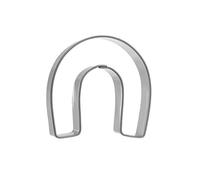 BLEX Halusky-Tagliapasta in Acciaio Inox a Forma di Ferro di Cavallo, Banda stagnata, Argento, 4.5 x 4.6 x 1.5 cm