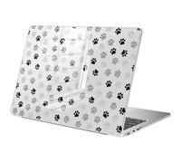 BlHMCASE Compatibile con MacBook Air 15" Custodia M5 M4 M3 M2 2026-2023 Release A3448 A3241 A3114 A2941, custodia rigida protettiva con stampa di zampe carine per Mac Air 15,3"