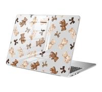 BlHMCASE Compatibile con MacBook Air 15" Custodia M5 M4 M3 M2 2026-2023 Release A3448 A3241 A3114 A2941, custodia rigida protettiva con orso carino per Mac Air 15,3"