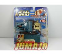 BLI28 figurine STAR WARS AOTC Attack of the clones OBI WAN KENOBI force flipping