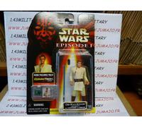 BLI46 Figurine Kenner STAR WARS EPISODE 1 MIB 1999 : OBI WAN KENOBI jedi