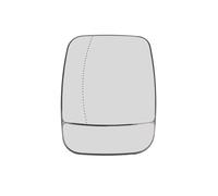 BLIC 6102-04-2002035P Vetro specchio, Specchio esterno per FIAT,NISSAN,OPEL,RENA