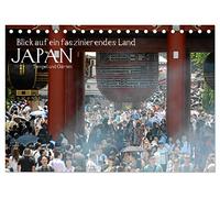 Blick auf ein faszinierendes Land - Japan 2026 (Tischkalender 2026 DIN A5 quer), CALVENDO Monatskalender: Fotos von Tempeln und Gärten aus Japan