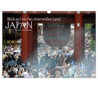 Blick auf ein faszinierendes Land - Japan 2026 (Wandkalender 2026 DIN A3 quer), CALVENDO Monatskalender: Fotos von Tempeln und Gärten aus Japan