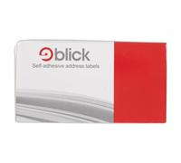 Blick RS21155 80 mm x 120 mm etichetta indirizzo, bianco