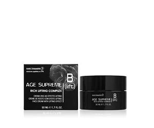 Blift Age Supreme, Rich Lifting Complex, Crema Viso Effetto Lifting, con Acetyl Octapteptide-3, Acido Ialuronico, Betaglucano, Vitamina E, Acido Lattobionico, Pelli Sensibili, Made in Italy, 50 ml