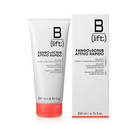 Blift Fango Scrub Rapido con Arancia Dolce, Coriandolo, Cardo Mariano, Argille Bianche e Pomice Essiccata, Pelli Sensibili, 200 ml