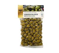 Blikas Olive Verdi Greche con Origano - Confezione 2 x 250 g (500 g)