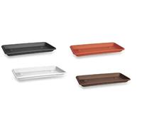 Blim Anthea Sottovaso Rettangolare per fioriera, Bronzo, 80 cm