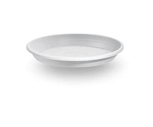 Blim Cilindro piattino Bianco, 22 cm