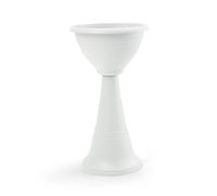 Blim Colonna Vaso Fiori, Bianco, 39x70 cm