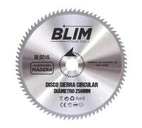 DISCO PER SEGA DA 236mm BLIM BL0245 - TAGLIO LEGNO 36 DENTI - ASSE 30mm - RIVEST