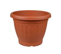 Blim Firenze Vaso di Fiori, Marrone Scuro, 26 cm