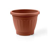 Blim Firenze Vaso di Fiori, Marrone Scuro, 35 cm