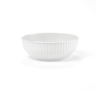 Blim IN002-D00260-000 Insalatiera a coste, Plastica, Bianco