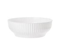 Blim IN002-D00280-000 Insalatiera a coste, Plastica, Bianco