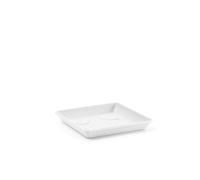 Blim Piazza piattino per Vaso di Fiori, Bianco, 25 x 25 cm