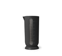 Blim Plus - Caraffa Graduata QB M Carbon Black 750ml - Misuratore Liquidi Beccuccio Salvagoccia - Made in Italy