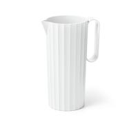 BLIM PLUS Caraffa Brocca Hydria Arctic White Bianco 1,7lt Made in Italy 100% Ric