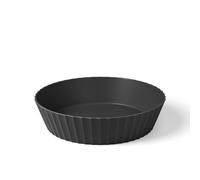 BLIM PLUS Ciotola Coppa Insalatiera Hera L 25cm Carbon Black Nero Made in Italy