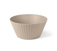 BLIM PLUS Ciotola Coppa Insalatiera Nettuno L 25cm Moka Grey Grigio Made in Ital