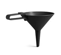 Blim Plus Imbuto con Pistone per dosaggio Dolina nero opaco (Carbon) in plastica 100% riciclabile, Non Tossico, Facile da Pulire Lavabile in Lavastoviglie, ideale per travasare, riempire, decorare