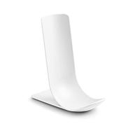 Blim Plus Poggiamestoli Verticale Stand bianco opaco (Arctic) in plastica 100% riciclabile, Non Tossico, Lavabile in Lavastoviglie, per Mestoli e Posate di varie Misure, Antiscivolo e Salvaspazio