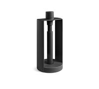 Blim Plus - Portarotolo Verticale Stop Carbon Black - Blocco Strappo Facile Stabile - Made in Italy
