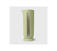 Blim Plus Caraffa QB 1Litro verde opaco (Forest) in plastica 100% riciclabile, Non Tossico, Fondo arrotondato Facile da Pulire, Lavabile in Lavastoviglie, Finestra con Indicazioni in ML, Base Stabile