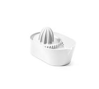 Blim Plus - Spremiagrumi Oblo' Arctic White - Spremi e Filtra Succo Facile Veloce - Made in Italy