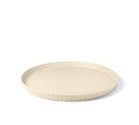 BLIM PLUS Vassoio Rotondo Atena L 40cm Brown Sugar Sabbia Made in Italy 100% Ric