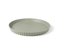 Blim Plus Vassoio rotondo di Design Atena ø30cm verde opaco (Forest) in plastica 100% riciclabile, Non Tossico, Lavabile in Lavastoviglie, per Aperitivi, Antipasti, Formaggi, adatto al Microonde