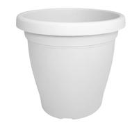 Vaso Verona con Sottovaso e Terriccio Plastica Interno Esterno Fiori Piante Orto