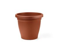 Blim Verona Vaso di Fiori, Marrone Scuro, 20 cm