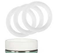 blimbini® Adattatori di tenuta per adattatori n. 4 & 5 (compatibili con NUK Nature Sense & Perfect Match) | Confezione da 3 guarnizioni di ricambio | Guarnizioni di tenuta 2.0, 100% a prova di perdite