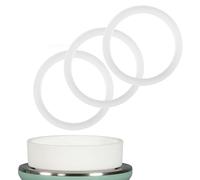 blimbini® Guarnizioni adattatore per adattatore n. 1 (adatto per MAM & Lansinoh) | Confezione da 3 guarnizioni di ricambio | 100% a tenuta stagna e senza BPA