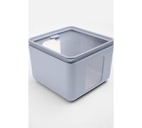 BLIMPLUS - Contenitore Quadro M Dolphin Peek Box 2.6L - Porta Alimenti Salva Freschezza Impilabile Microonde Coperchio Trasparente - Made in Italy