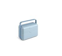 BLIMPLUS - Lunchbox Bauletto M L-Ocean 2 Scomparti con Posate - Porta Pranzo Ermetico Microonde Supporto Telefono - Made in Italy