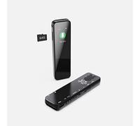BliMySwe Registratore vocale da 64 GB Mini con riproduzione, registratore vocale digitale con cancellazione del rumore, registrazione HD, registratore vocale, registratore vocale