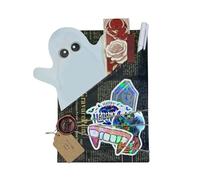 Blind Book Date, Halloween Witch-Themed Book Surprise, Mystery Party Favor Wrapped in Card, Ideal for Library Events, Readers, Teachers, Classroom Fun, Appreciation Present, Spooky Reading Nights